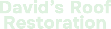 David's Roof Restoration Logo