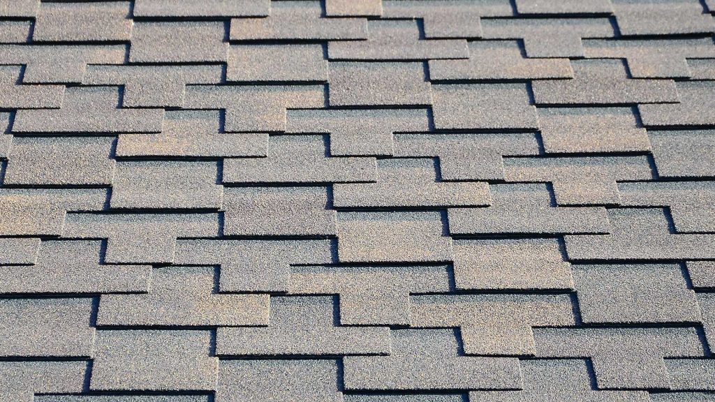 Treated Brown Roof Shingles